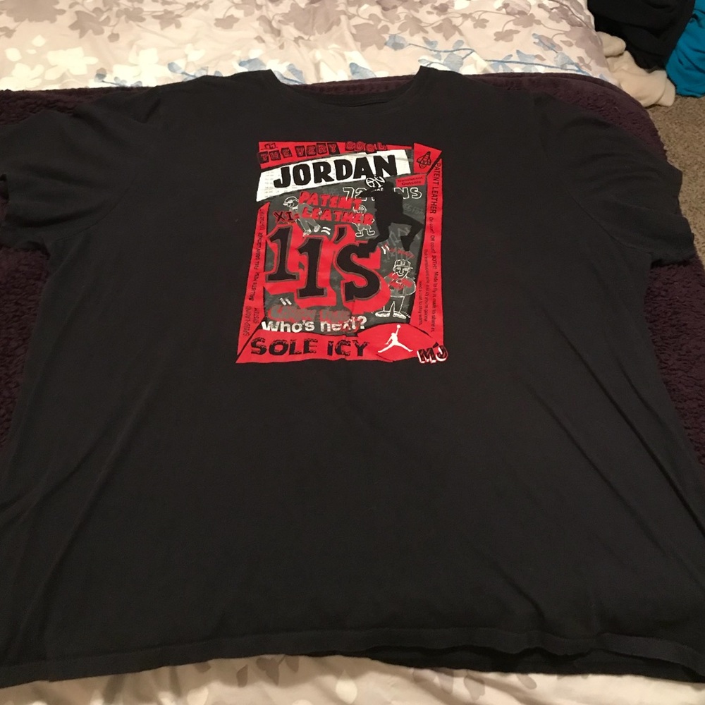 Air Jordan throwback tee shirt